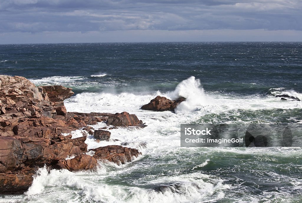 Angry mar - Foto de stock de Arrebentação royalty-free
