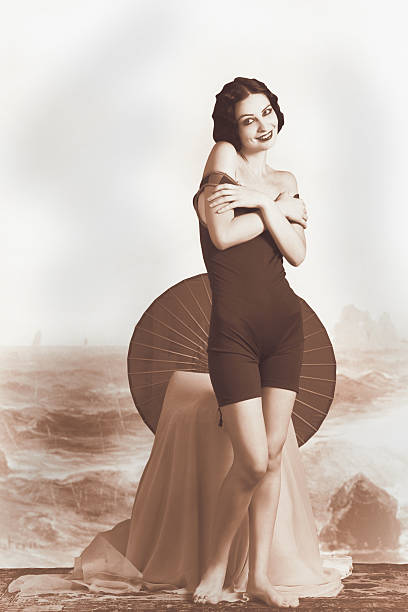 istock Flapper girl.Art Deco style. 180726633