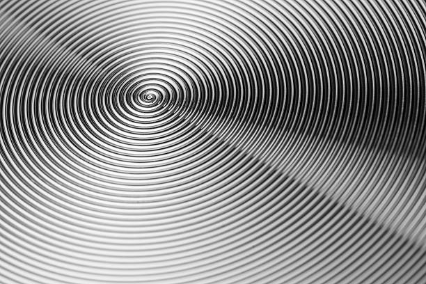 istock Metal texture abstract background spiral aluminum steel (XXXLarge) 180727332