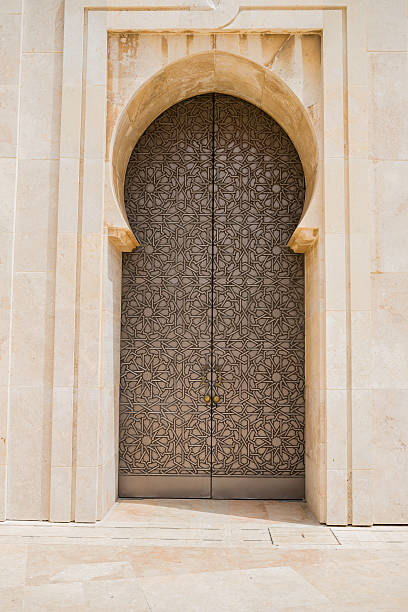 entrada de marruecos - casablanca moroccan culture style islam fotografías e imágenes de stock