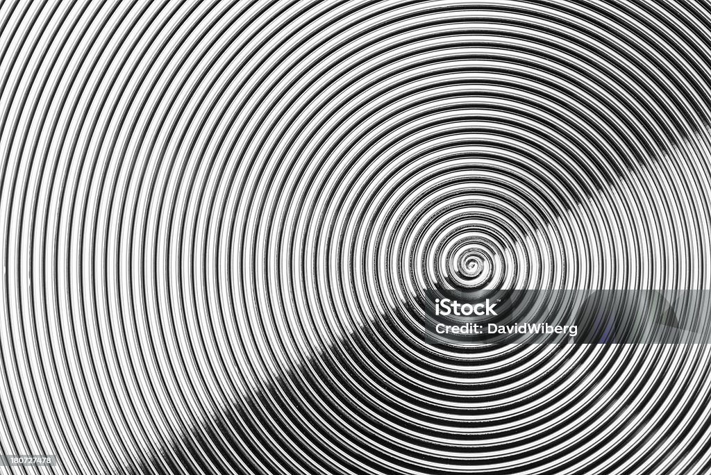 Metalowe tekstura tło abstrakcyjne spiral aluminium stali (XXXL) - Zbiór zdjęć royalty-free (Abstrakcja)