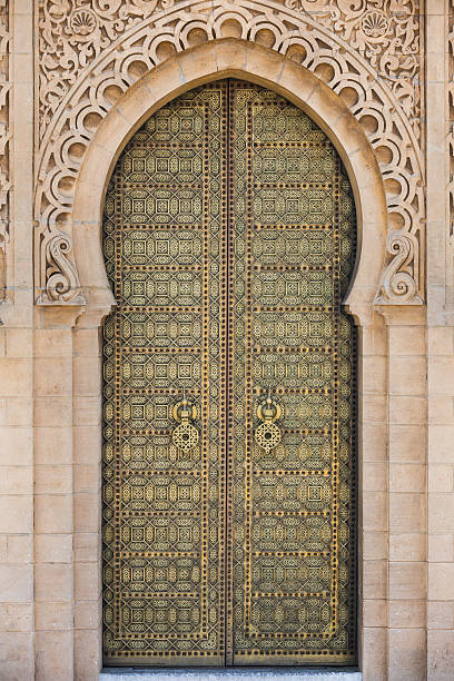 entrada de marruecos - casablanca moroccan culture style islam fotografías e imágenes de stock