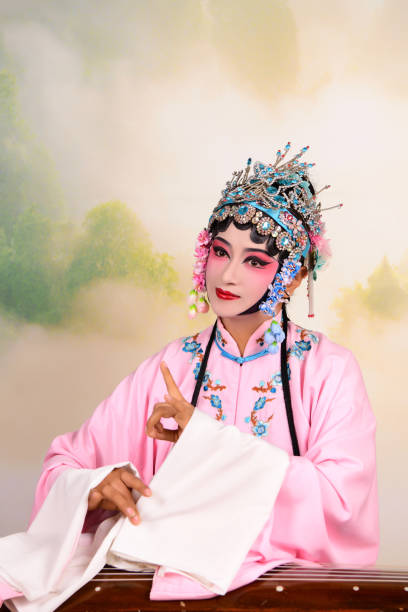istock A  Chinese woman performing Beijing Opera on stage 1807299115