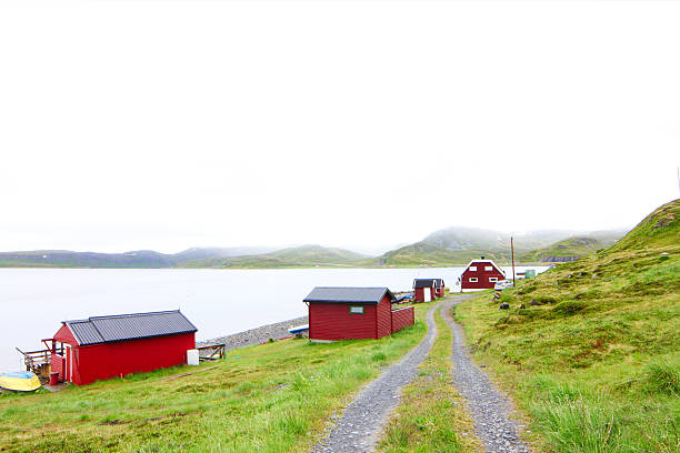 istock Fishing village in Norway 180729949