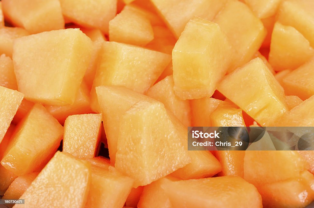 melon cut into slices Melon Stock Photo