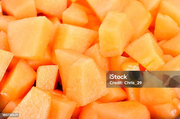 Melon Cut Into Slices Stock Photo - Download Image Now - Melon, Slice of Food, Chopped Food