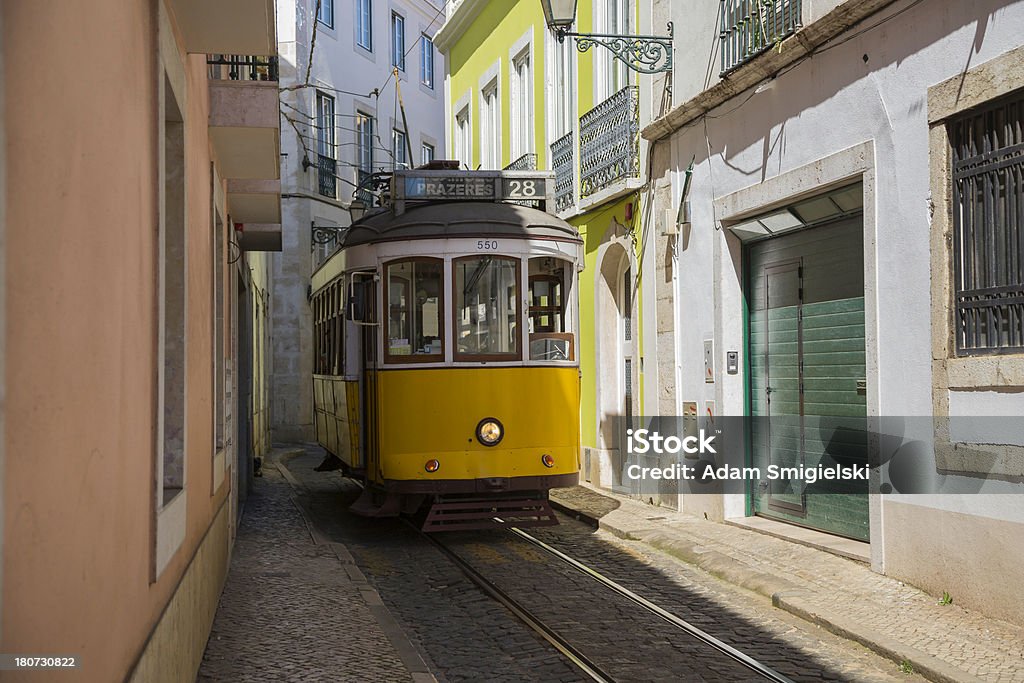 Lissabon-Straßenbahn - Lizenzfrei Lissabon Stock-Foto