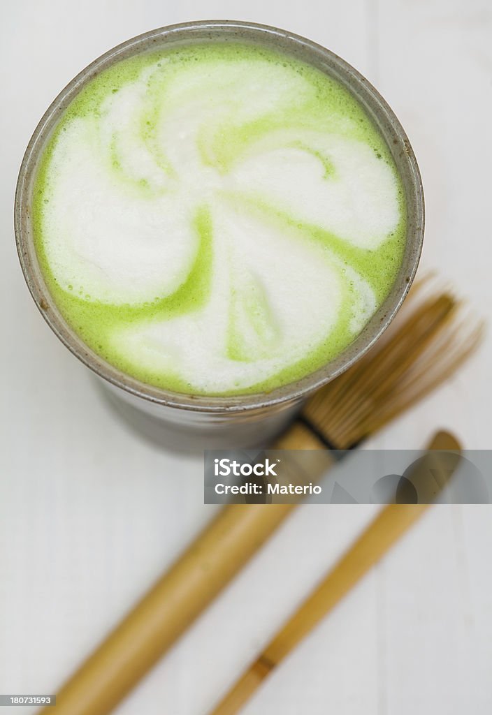 Matcha Latte - Lizenzfrei Antioxidationsmittel Stock-Foto