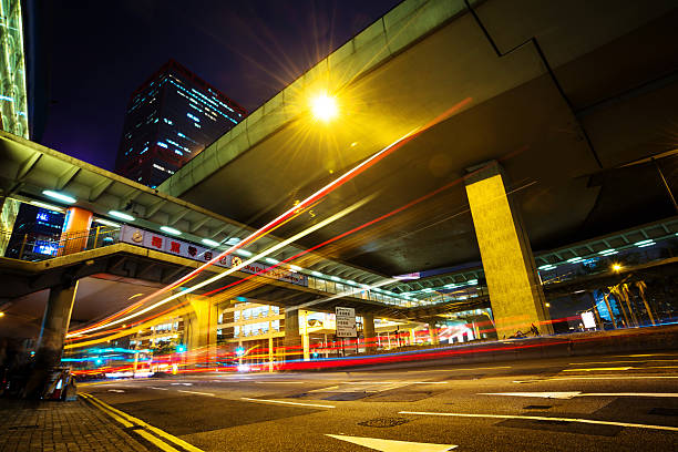 istock traffic in city at night 180731777