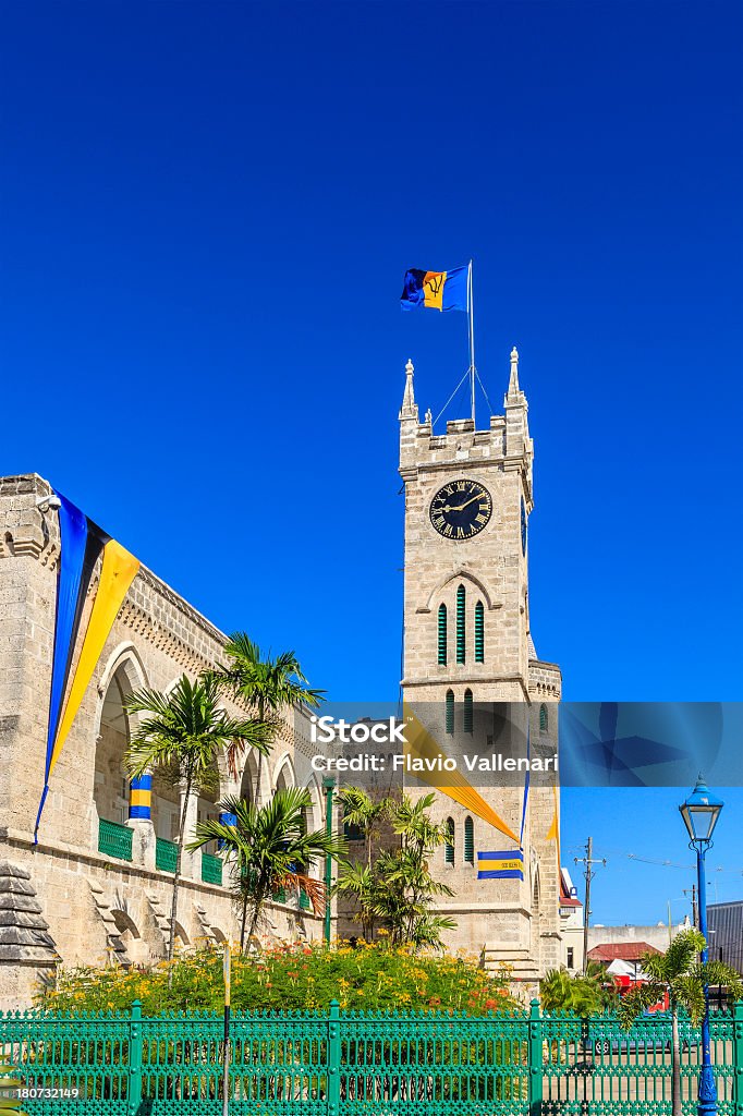 Edificios del Parlamento, un hotel de Bridgetown, Barbados - Foto de stock de Barbados libre de derechos