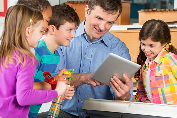 istock Children in Music Class 180732317