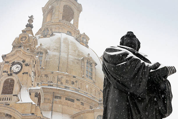 istock statue of Martin Luther in Dresden 180732686