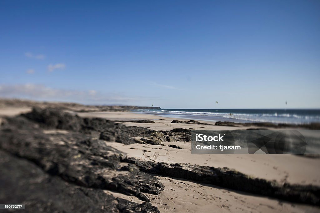 Sandy Rocky Beach - Lizenzfrei Abstrakt Stock-Foto