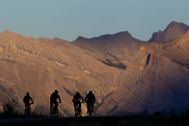 istock Mountain Bike Racers 180732973