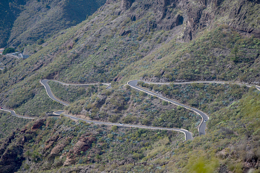 Masca Gorge on the Canary Island of Tenerife