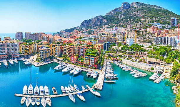 istock Fontvieille Harbour in Monaco 1807332579