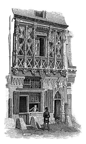 istock House in Le Mans, France - XV century 180733428