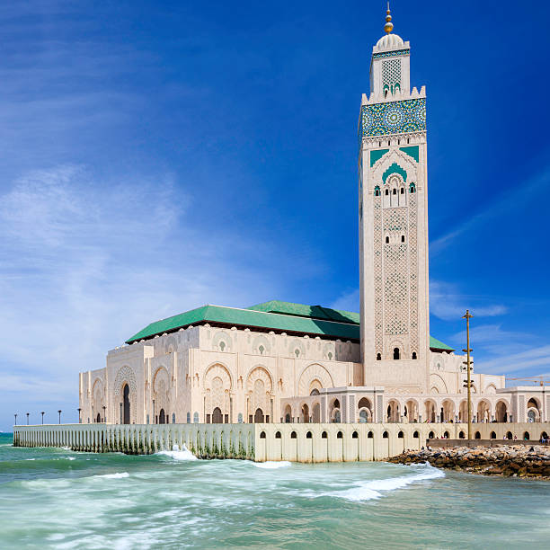 istock The Hassan II Mosque in Casablanca, Morocco 180733451