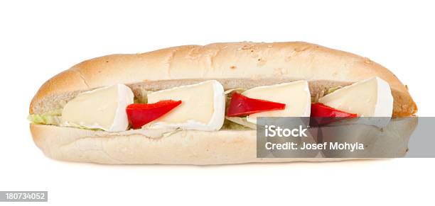 Sandwich Con Formaggio - Fotografie stock e altre immagini di Antipasto - Antipasto, Baguette, Bianco