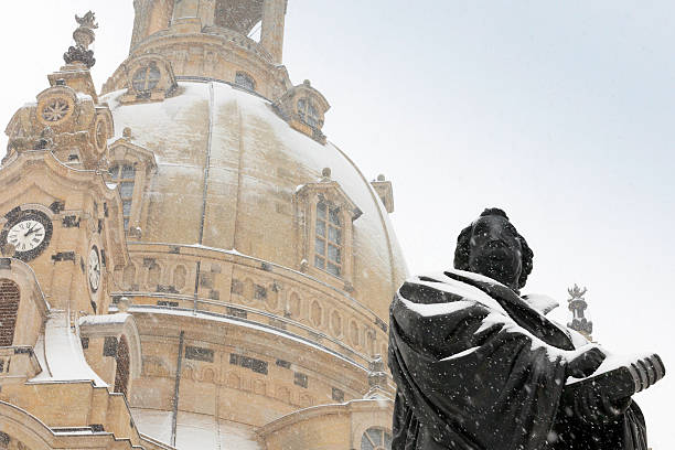 istock statue of Martin Luther in Dresden 180734437
