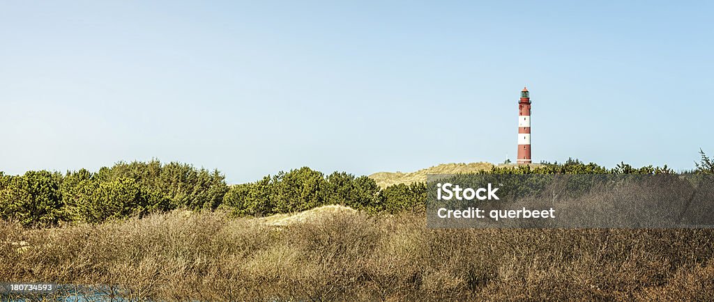 Leuchtturm in den Dünen - Lizenzfrei Anhöhe Stock-Foto