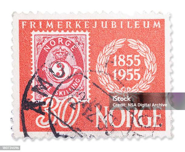 ビンテージ郵便切手早期ノルウェー - ノルウェーのストックフォトや画像を多数ご用意 - ノルウェー, ノルウェー文化, ノルウェー通貨