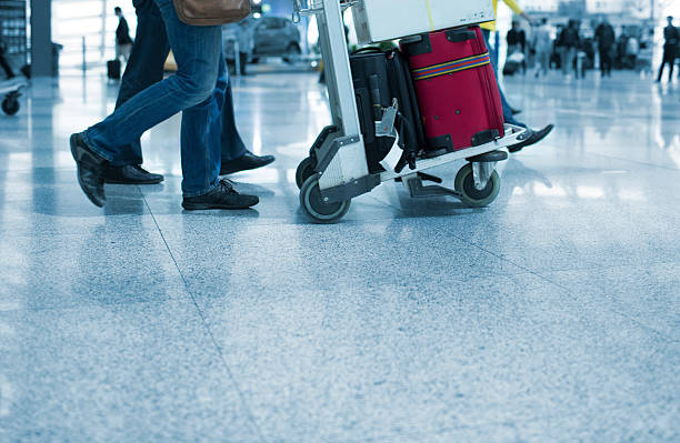 istock Busy airport travel day 180734821
