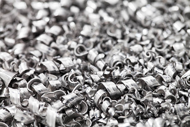 istock Aluminum metal shavings. 180735719