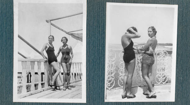 istock Young women wearing swimwear. 1807363604
