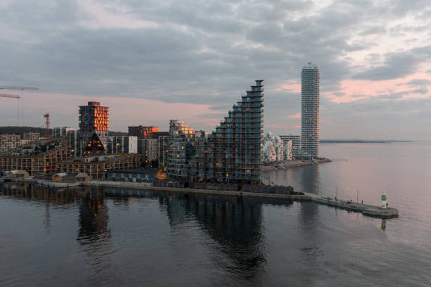 istock Aarhus, Denmark: Aarhus Docklands, a new neighbourhood and construction site in Aarhus 1807371624