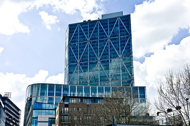 istock Modern Office Buildings in London 180737418