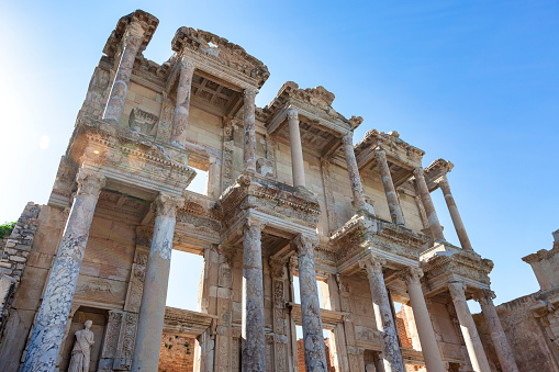 Celsus Library in archaeological site Ephesus