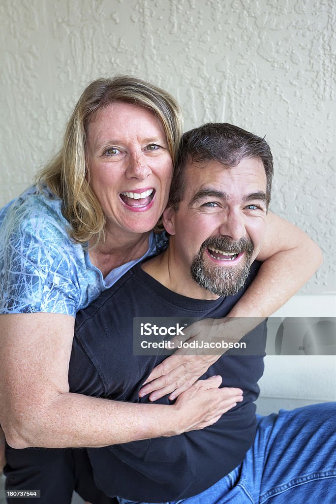 Menschen glückliche mittleren Alter Paar - Lizenzfrei Andersherum Stock-Foto