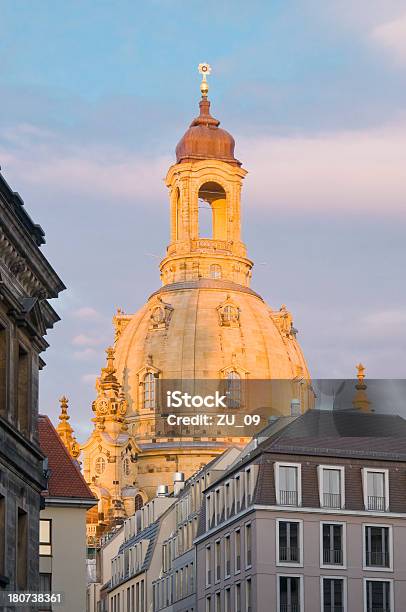 Frauenkirche Dresden Stockfoto und mehr Bilder von Architektur - Architektur, Außenaufnahme von Gebäuden, Barock