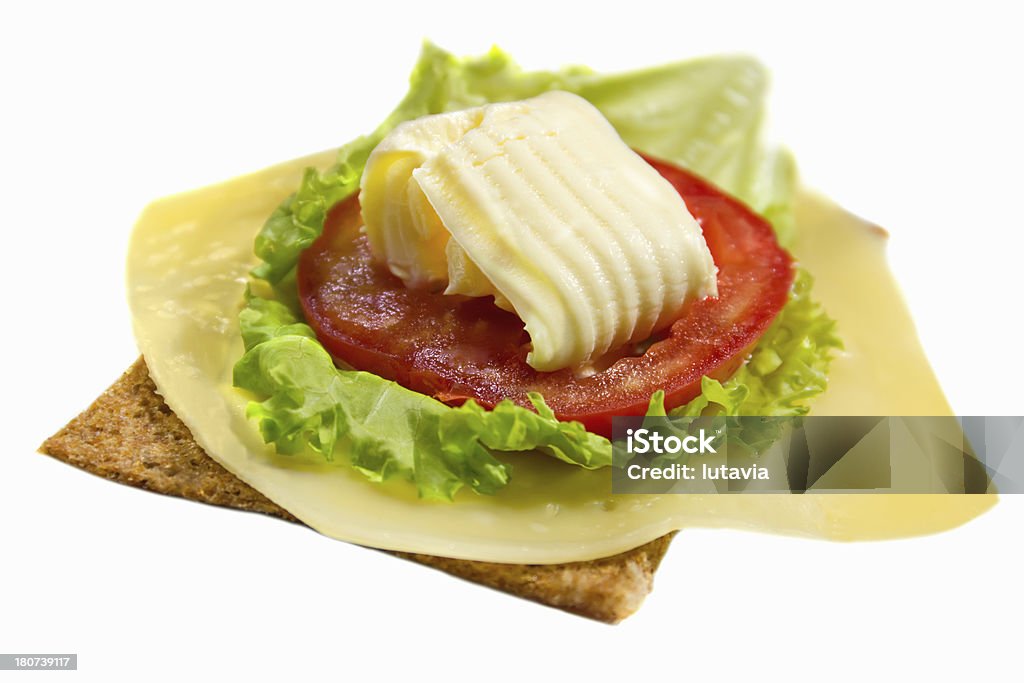 A sanduíche - Royalty-free Alimentação Não-saudável Foto de stock