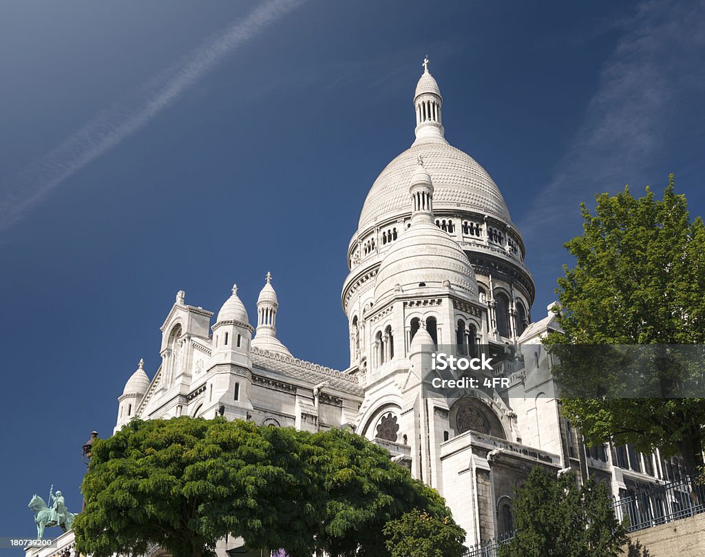 Bazylika Sacré-Coeur de Montmartre - Zbiór zdjęć royalty-free (Architektura)