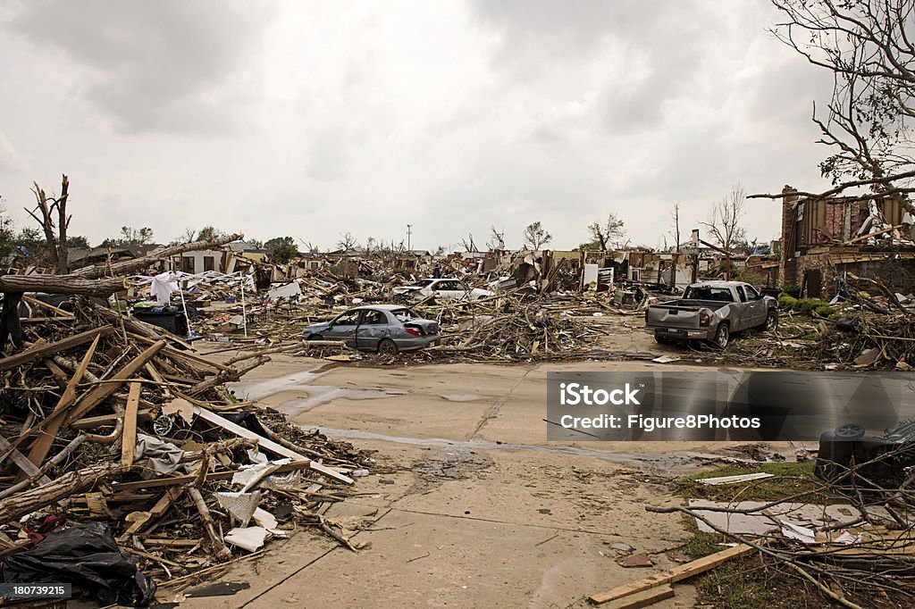Utrata z Tornado - Zbiór zdjęć royalty-free (Stan Oklahoma)