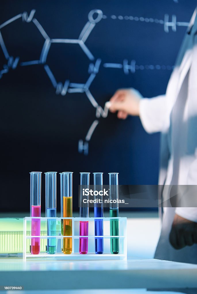 Investigação científica - Foto de stock de DNA royalty-free