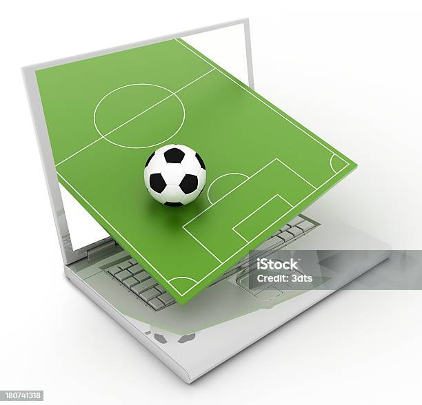Futebol Online - Fotografias de stock e mais imagens de Atividade Recreativa - Atividade Recreativa, Bola, Bola de futebol americano - Bola