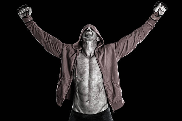 챔프 - chest sweat male pectoral muscle 뉴스 사진 이미지
