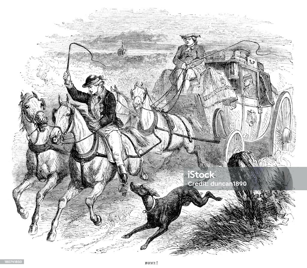 Home James And Don T Spare The Horses Home James And Dont Spare The Horses Stock Illustration - Download