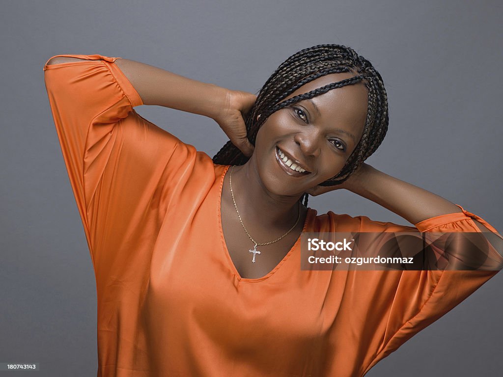 Linda mulher negra - Royalty-free 20-29 Anos Foto de stock