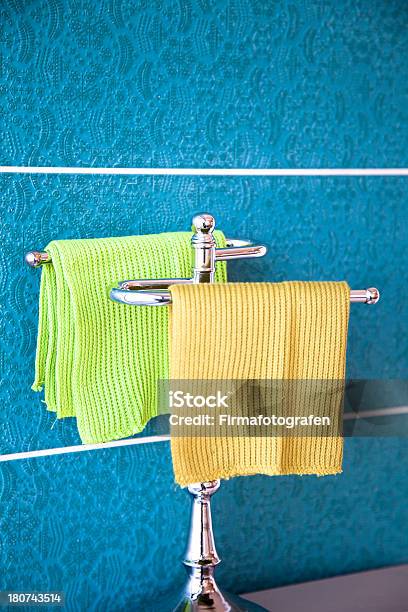 Towels In The Bathroom Stock Photo - Download Image Now - Bathroom, Color Image, Domestic Bathroom