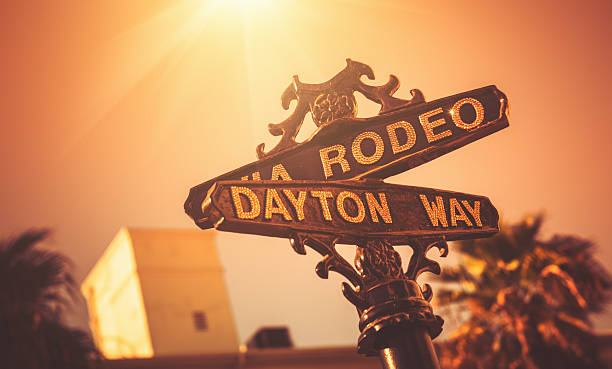istock Rodeo Drive and Dayton way sign on Beverly Hills 180743658