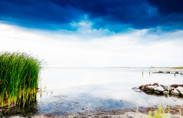 完璧な一日の自然 - landscape usa vibrant color riverbank ストックフォトと画像