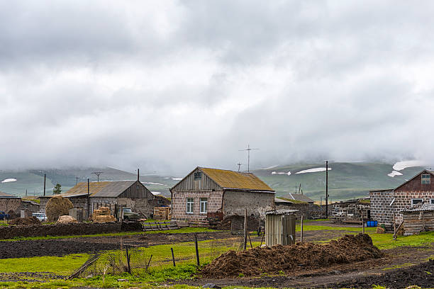 istock Rural mountain village in Georgia. 180744363