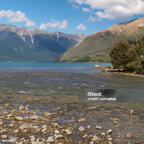 湖 Rotoiti ネルソンレイクス国立公園ニュージーランド - Horizonのストックフォトや画像を多数ご用意 - Horizon, カラー画像, サウスアイランドのロトイティ湖