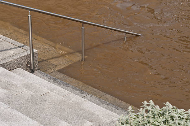 istock flooded shore stairs 180745431