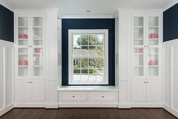 Photo of Room With Cabinets And Window