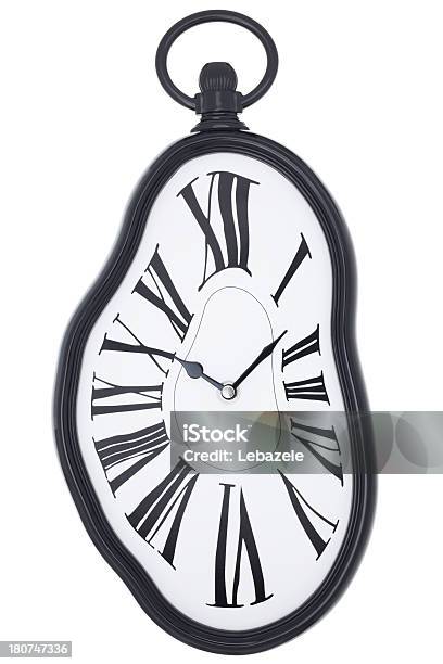 Melting Clock Stock Photo - Download Image Now - Clock, Salvador Dalí, Melting